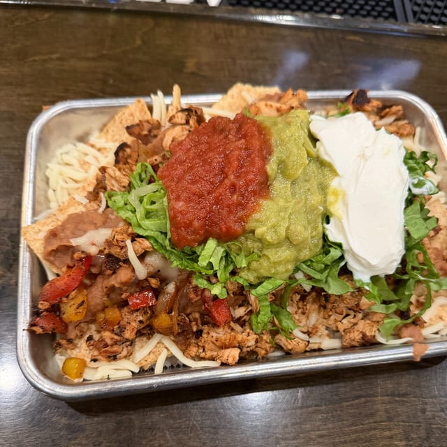 Shrimp Nachos.
